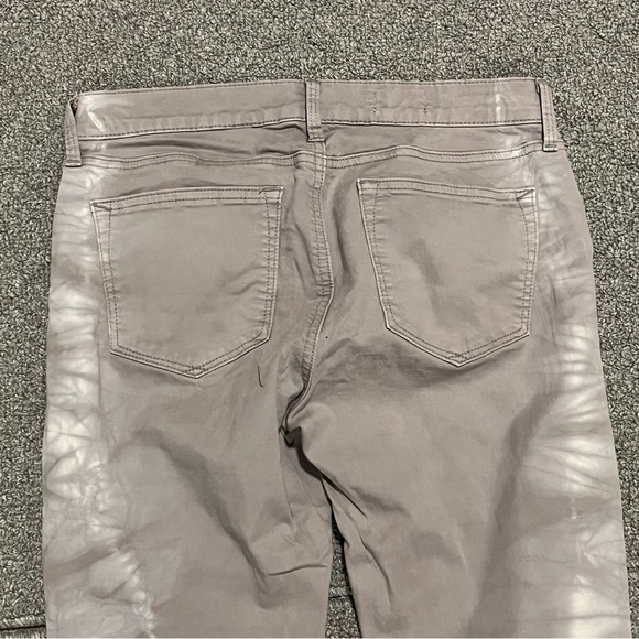 Gap Jeans Womens 27 Gray Tye Dye Jegging Stretch Denim Retro Rock - Picture 8 of 9